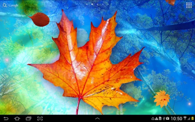 Autumn Leaves Live Wallpaper android App screenshot 1